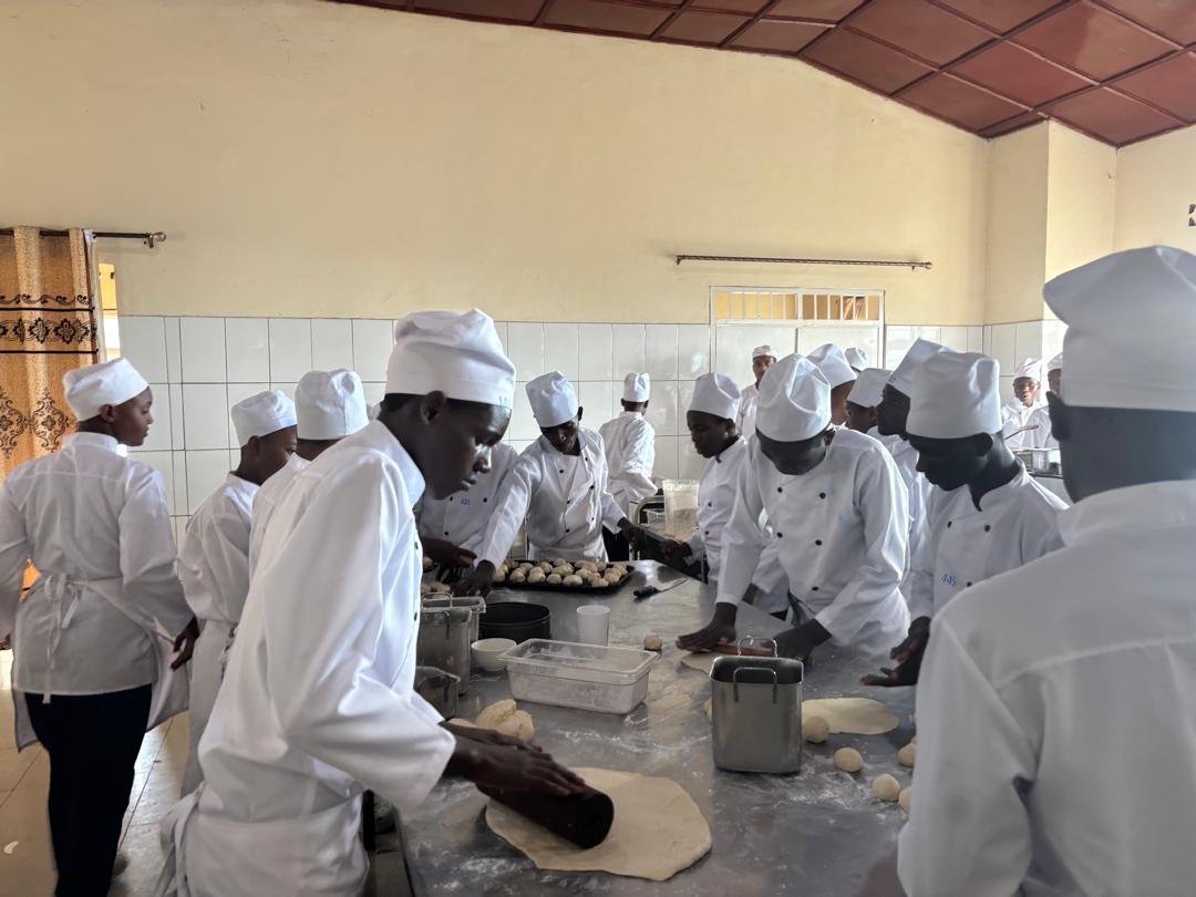 Students in training